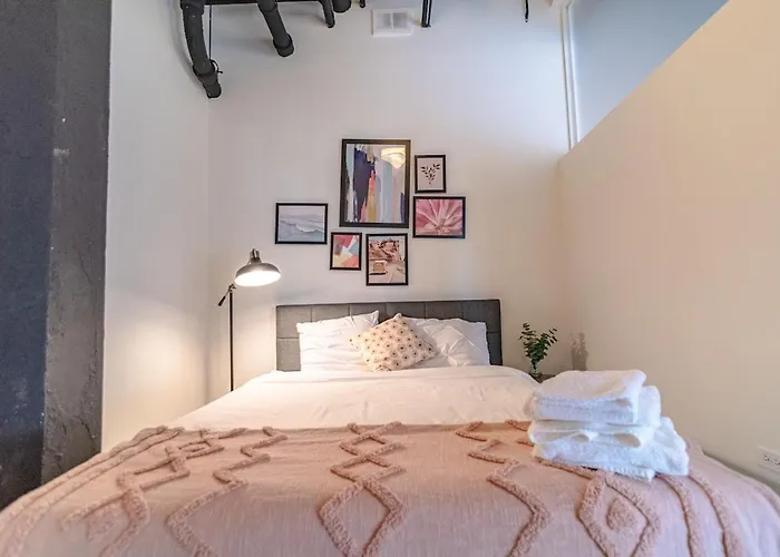 Mccormick Place Huge 2br Cozy Loft With Optional Parking Sleeps 8 Near Soldier Field And Grant Park *