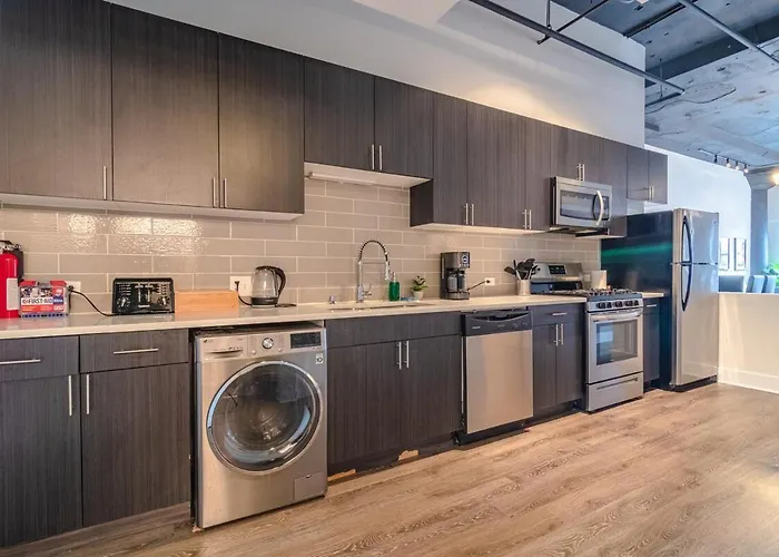 Appartement Mccormick Place Huge 2br Cozy Loft With Optional Parking Sleeps 8 Near Soldier Field And Grant Park *